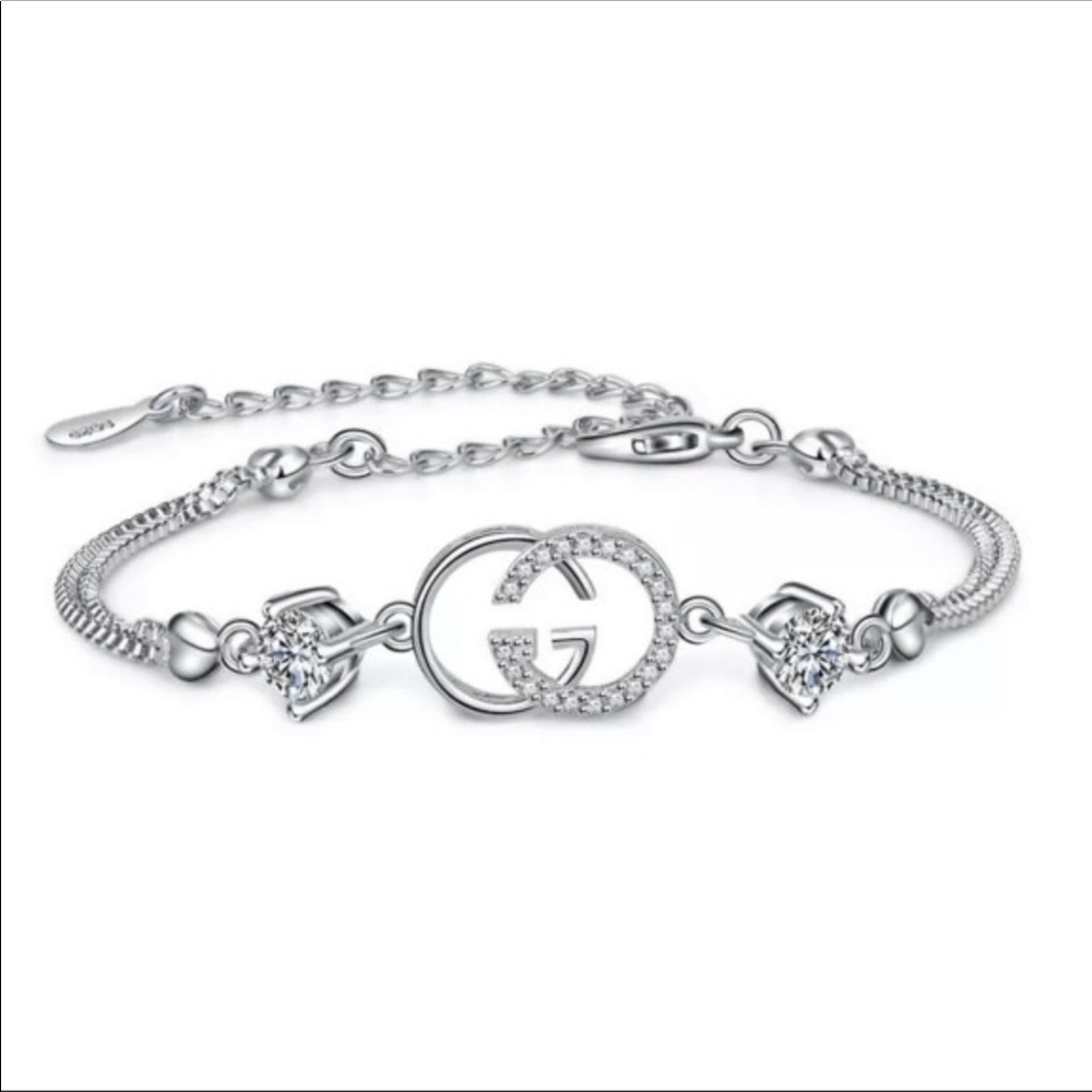 Sterling Silver GG Bracelet - Picture 5 of 5